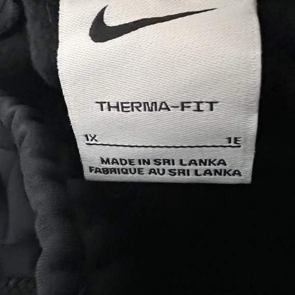 Nike Therma Fit All Time GX Pants Black Women Plus 1X Sweatpants NEW.  187 - Picture 5 of 5